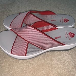 CLARKS CLOUDSTEPPERS soft cushion Sz 8